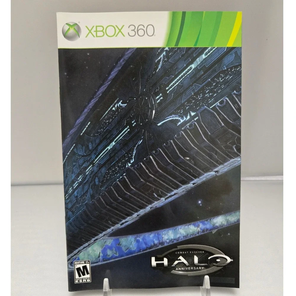 Halo‎ Combat Evolved Anniversary - Xbox 360 - Complete CIB W/ Manual Tested